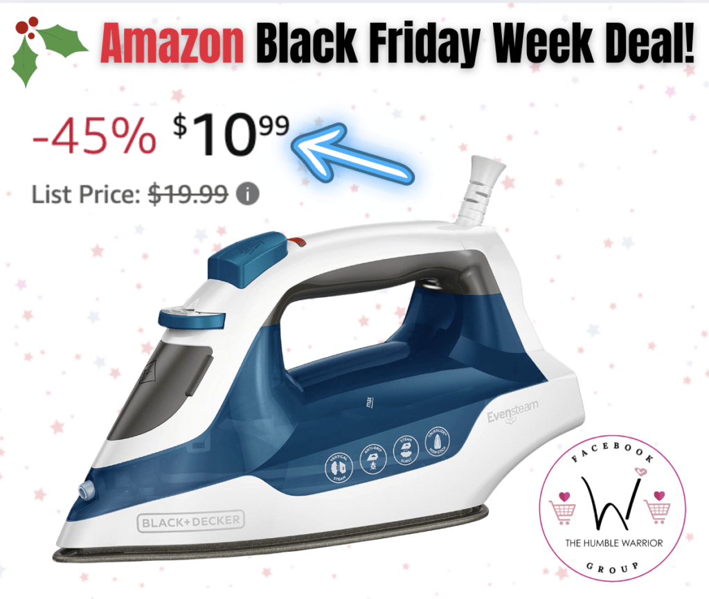 BLACK+DECKER Easy Steam Compact Iron!
